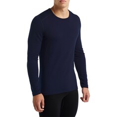 Топ Icebreaker 260 Tech Long Sleeve Crew, цвет Midnight Navy