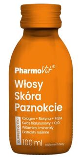 Подготовка волос, кожи и ногтей Pharmovit Supples &amp; Go Włosy Skóra Paznokcie, 100 мл
