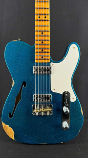 Электрогитара Fender Custom Shop LTD Edition Caballo Tono Ligero Relic in Aged Blue Sparkle