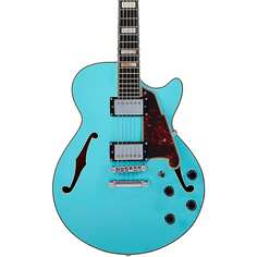 Электрогитара D&apos;Angelico Premier SS Semi-Hollow Electric Guitar Sky Blue D`Angelico