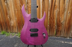 Электрогитара Schecter DIAMOND SERIES John Browne Tao-7 - Satin Trans Purple 7-String Electric Guitar