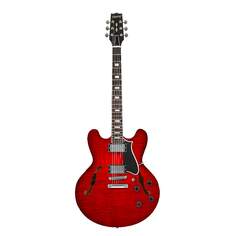 Электрогитара Heritage Custom Shop Core H-535 Semi-Hollow Body Transparent Cherry Pre-Order