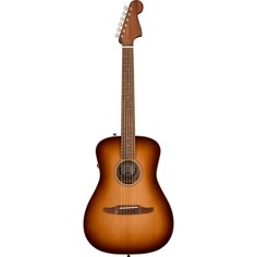Акустическая гитара Fender Malibu Classic Acoustic Electric Guitar, Pau Ferro Fingerboard, Aged Cherry Burst