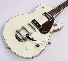Электрогитара 2023 Gretsch G5210T-P90 Electric Guitar, Vintage White w/Bigsby