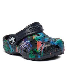 Шлепанцы Crocs ClassicDino Clog, темно-синий