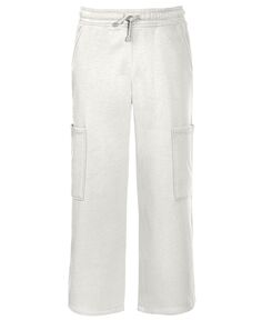 Укороченные широкие брюки из флиса для больших девочек Epic Threads, белый