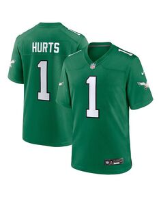 Футболка Big Boys Jalen Hurts Kelly Green Philadelphia Eagles Alternate Player Game Jersey Nike, зеленый