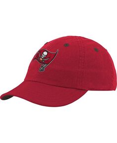 Красная гибкая шапка с напуском для мальчиков и девочек для новорожденных Tampa Bay Buccaneers Team Outerstuff, красный