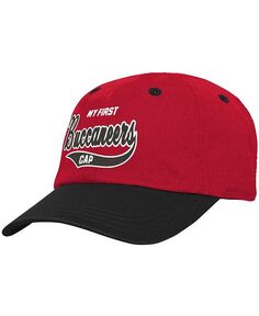 Красно-черная гибкая шапка Tampa Bay Buccaneers My First с размахом хвоста для мальчиков-младенцев Outerstuff, красный/черный