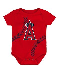 Красный боди Los Angeles Angels Running Home для новорожденных Outerstuff, красный