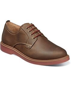 Оксфорды с простым носком Big Boy Supacush, JR. Обувь Florsheim, коричневый