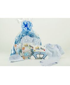 Подарочный набор для малышек Layette 3 Stories Trading, синий