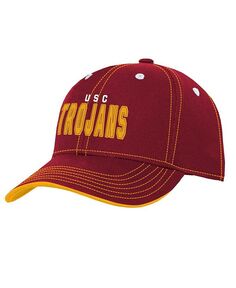 Регулируемая шляпа с напуском Big Boys Cardinal USC Trojans Old School Outerstuff, красный