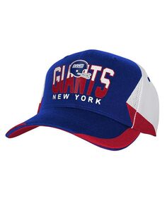 Регулируемая шапка Royal New York Giants Retrodome для больших мальчиков и девочек Mitchell &amp; Ness, синий