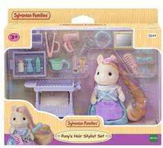 Sylvanian Families, коллекционные фигурки, набор длинноволосых пони