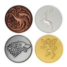 Набор монет «Дома Игры престолов», ограниченный выпуск Grupo Erik