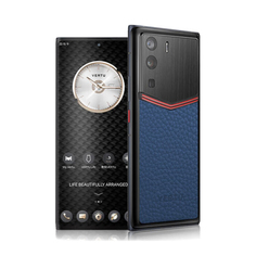 Смартфон Vertu Metavertu Calfskin V, 12 ГБ/512 ГБ, 2 Nano-SIM, черный/синий