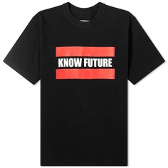 Футболка Sacai Know Future, черный