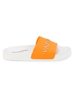 шлепанцы Iride с логотипом Mario Valentino, оранжевый