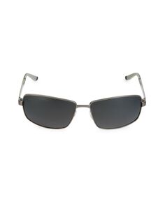 Прямоугольные солнцезащитные очки 62MM Bmw, цвет Gunmetal