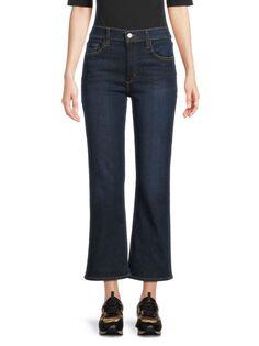 Прямые джинсы до щиколотки со средней посадкой Callie Joe&apos;S Jeans, синий