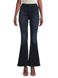 Расклешенные джинсы с высокой посадкой Holly Hudson, цвет Tourmaline
