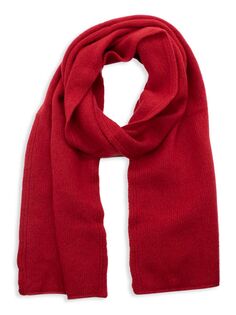 Кашемировый шарф Portolano, красный