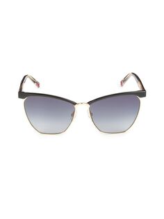 Солнцезащитные очки Clubmaster «кошачий глаз» 60 мм Missoni, синий