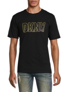 Футболка с логотипом Taz Dkny, черный