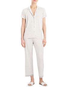 Пижамный комплект с короткими рукавами Natori, цвет Gray