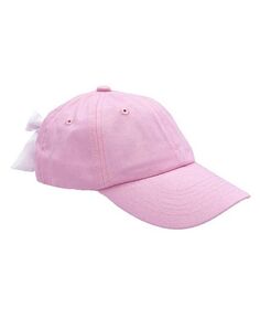 Бейсбольная кепка Palmer для девочек с розовым бантом - для малышей Bits &amp; Bows, цвет Pink