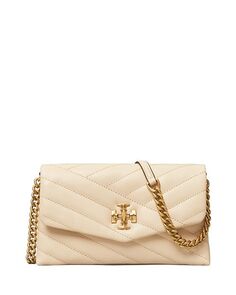 Кошелек Kira на цепочке Tory Burch, цвет Ivory/Cream