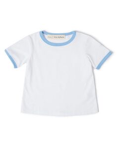 Классический топ-футболка Jack Tee Ringer для мальчиков — Baby, Little Kid, Big Kid Dotty Dungarees, цвет Blue