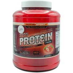 100% протеин Соя 1,8 кг Клубника 1,8 кг, Sotya