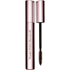 Тушь для ресниц Ladies Wonder Perfect Mascara 4D 0,2 унции 02 Perfect Brown Makeup, Clarins