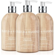 Elements Oud Wood &amp; Bergamot Роскошное мыло для рук 500 мл, Baylis &amp; Harding