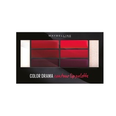 Gemey Maybelline Lip Contour Palette Для Губ Темно-красный, Maybelline New York