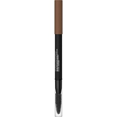 Tattoo Brow 36H Водостойкий карандаш для бровей с кистью Soft Brown, Maybelline New York