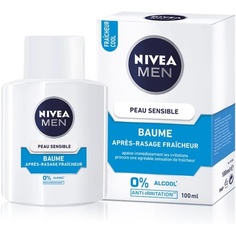 Чувствительный охлаждающий бальзам после бритья 100 г, Nivea