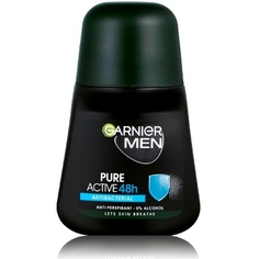 Шариковый дезодорант-антиперспирант Pure Active для мужчин, 50 мл, 1,7 жидких унции, Garnier