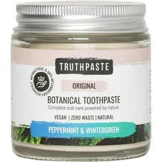 Оригинальная натуральная зубная паста Zero Waste с нимом и алоэ вера 100 мл, Truthpaste