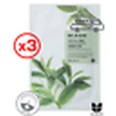 Тканевая маска для лица «Радостный зеленый чай» с алоэ вера и витамином С, Mizon