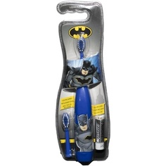 Электрическая зубная щетка с двумя головками и аккумулятором, Batman