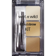 Набор для бровей Wet N Wild Ultimate для формы, четкости и полноты бровей — Vegan Product Soft Brown, Wet &apos;N&apos; Wild