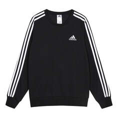 Толстовка adidas Sports Round Neck Loose Long Sleeves Pullover Black, черный