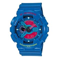 Часы CASIO G-Shock Analog-Digital &apos;Blue&apos;, синий