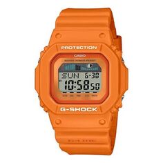 Часы CASIO G-Shock Square &apos;Orange&apos;, оранжевый