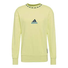 Рубашка adidas Juventus Icons Crew Sweatshirt &apos;Pulse Yellow&apos;, желтый