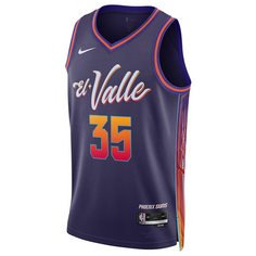 Майка Nike Dri-FIT NBA Swingman Jersey 2023/24 City Edition &apos;Phoenix Suns Kevin Durant&apos;, фиолетовый