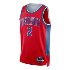 Майка Nike x NBA Detroit Pistons Jerseys &apos;Cade Cunningham 2&apos;, красный